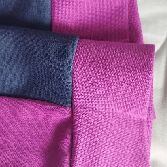 Girls Nike Purple and Blue Patchwork JoggersYouth Girls Size Large NWT - Picture 5 of 8